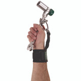 TENACIOUS HOLDINGS, INC. ergodyne® 19084 Squids 3122 Pull-On Wrist Tool Lanyard with Carabiner Anchor, 5 lb Max Working Capacity, 7" Long, Black