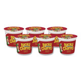 GENERAL MILLS SN13899 Lucky Charms Cereal, Single-Serve 1.73 oz Cup, 6/Box