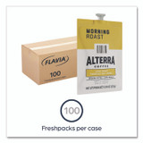 LAVAZZA FLAVIA® 48008 Alterra Morning Roast Coffee Freshpack, 100/Carton