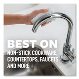 3M/COMMERCIAL TAPE DIV. Scotch-Brite® 927732SW Greener Clean Dual Action Scrub and Wipe, 2.8 x 4.7, 0.7" Thick, White, 2/Pack