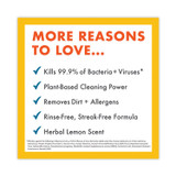 1908 BRANDS Boulder Clean 003137EA Disinfectant Cleaner, Lemon Scent, 128 oz Bottle