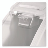 RUBBERMAID COMMERCIAL PROD. 3600-88 WHI ProSave Mobile Ingredient Bin, 20.57 gal, 13.13 x 29.25 x 28, White, Plastic