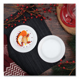 DART 6PWQR Quiet Classic Laminated Foam Dinnerware Plates, 6" dia, White, 125/Pack, 8 Packs/Carton