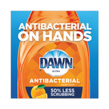 PROCTER & GAMBLE Dawn® 01659 Ultra Antibacterial Dishwashing Liquid, Orange Scent, 38 oz Bottle, 8/Carton