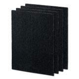 FELLOWES MFG. CO. 9324201 Carbon Filter for Fellowes 290 Air Purifiers, 12.43 x 16.12, 4/Pack