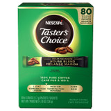 NESTLE Nescafé® 66488 Taster's Choice Stick Pack, Decaf, 0.06oz, 80/Box