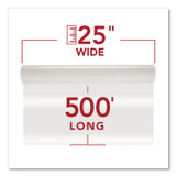 WILSON JONES CO. GBC® 3000004 NAP-Lam I Roll Film, 1.5 mil, 25" x 500 ft, Gloss Clear, 2/Box