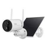 ADESSO INC Gyration® CYBRVIEW3010 Cyberview 3010 3MP Smart Wifi Bullet Camera with Solar Panel, 2304 x 1296 Pixels