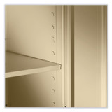 TENNSCO 2470SD 78" High Deluxe Steel Storage Cabinet, 36w x 24d x 78h, Sand