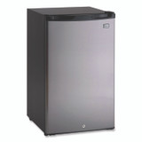 AVANTI AR4456SS 4.4 Cu.Ft. Auto-Defrost Refrigerator, 19.25 x 22 x 33, Black with Stainless Steel Door