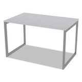 ALERA LSTB30GR Alera Open Office Desk Series Adjustable O-Leg Desk Base, 47.25 to 70.78w x 29.5d x 28.5h, Silver