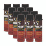 ZEP INC. Misty® 1002262 ICS Energized Electrical Cleaner, 20 oz Aerosol Spray, 12/Carton