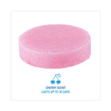BOARDWALK U03CT Para Urinal Deodorizer Block, Cherry Scent, Red, 3 oz, 144/Carton