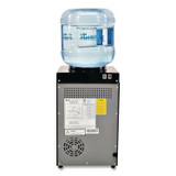 AVANTI WDT40Q3SIS Counter Top Thermoelectric Hot and Cold Water Dispenser, 3 gal to 5 gal, 12 x 13 x 20, Black/Stainless Steel