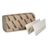 COASTWIDE PROFESSIONAL 373470 Multifold Paper Towels, 1-Ply, 9.1 x 9.3, Natural Kraft, 250/Pack, 16 Packs/Carton