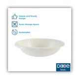 GEORGIA PACIFIC Dixie® DBB12WR1 Everyday Disposable Dinnerware, Individually Wrapped, Bowl, 12 oz, White, 500/Carton