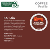 Keurig Dr Pepper Inc. Kahlua 9150 Kahlúa K-Cup Original Coffee