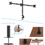 Rocelco, Inc Rocelco RDM3 Rocelco RDM3 Desk Mount for LCD Monitor, LED Monitor, Display Stand