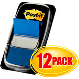 3M Post-it&reg; 680BE12 Post-it&reg; Blue Flag Value Pack