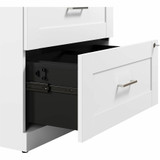 Bush Industries, Inc Bush Business Furniture HHD011WH Bush Business Furniture Hampton Heights 30W 2 Drawer Lateral File Cabinet with Hutch