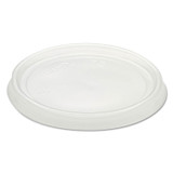 DART 6CLR Non-Vented Container Lids, Clear, Plastic, 100/Pack, 10 Packs/Carton