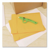 EVERSHARP PEN CO. Westcott® 17530 Full Size Retractable Box Cutter, Plastic Handle, Green, 6/Box