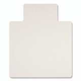 DEFLECTO CORPORATION CM2G232OCB OceanMat Hard Floor Chair Mat for Hard Floors, Rectangular with Lip, Straight Edges, 45" x 53", Clear