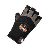 TENACIOUS HOLDINGS, INC. ergodyne® 17695 ProFlex 900 Half-Finger Impact Gloves, EN388: 1121X, X-Large, Black, Pair