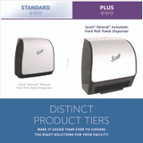 KIMBERLY-CLARK PROFESSIONAL Scott® 47259 Slimroll Electronic Towel Dispenser, 12.35 x 7.25 x 11.8, White/Black