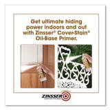 RUST-OLEUM CORPORATION Zinsser® 3608 Cover Stain Oil-Based Spray Primer, Interior/Exterior, Flat White, 13 oz Aerosol Can, 6/Carton