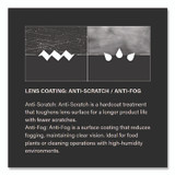 PROTECTIVE INDUSTRIAL PRODUCTS INC Bouton® 250010020 Zenon Z12 Rimless Indoor/Outdoor Optical Eyewear, Anti-Fog, Scratch-Resistant, Clear Lens, Black Temples