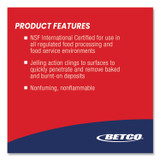 BETCO CORPORATION 1391200 Oven Jell Cleaner, Lemon Scent, 32 oz Bottle, 12/Carton