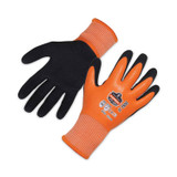 TENACIOUS HOLDINGS, INC. ergodyne® 17674 ProFlex 7551 ANSI A5 Coated Waterproof CR Gloves, EN388: 4X43E, 10.5" Long, Large, Orange, Pair