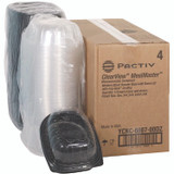 PACTIV EVERGREEN CORPORATION YCNC600700DZ MealMaster Chicken Roaster Base/Lid, 10 x 7.5 x 4, Black/Clear, Plastic, 110/Carton