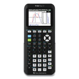 TEXAS INSTRUMENTS TI84PLUSCE TI-84 Plus CE Programmable Color Graphing Calculator, 10-Digit LCD, Black