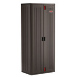 SUNCAST CORPORATION Commercial® BMCCPD7204 Tall Storage Cabinet, Five Shelves: One Fixed, Four Adjustable, 30" x 20.25" x 72", Gray