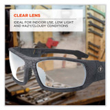 TENACIOUS HOLDINGS, INC. ergodyne® 50503 Skullerz Odin Safety Glasses, Kryptek Typhon Nylon Impact Frame, Anti-Fog Clear Polycarbonate Lens