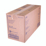 FABRI-KAL LRD Recycleware Round Deli Container Lids, Flat Plug Fit, Clear, Plastic, 500/Carton