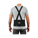 TENACIOUS HOLDINGS, INC. ergodyne® 11111 ProFlex 1625 Elastic Back Support Brace, X-Small, 20" to 25" Waist, Black