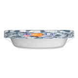 GEORGIA PACIFIC Dixie® Ultra® 15951 Deep Dish Paper Plate, 9.56" dia, Blue/Yellow, 18/Pack