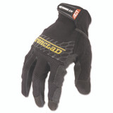 IRONCLAD PERFORMANCE WEAR BHG-03-M Box Handler Gloves, EN388: 3131, 9" Long, Medium, Black, Pair