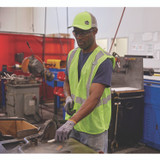 TENACIOUS HOLDINGS, INC. ergodyne® 21981 GloWear 8205HL-ECO Class 2 Recycled Hi-Vis Vest, Mesh, Polyester, X-Small, Lime