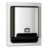 SCA TISSUE Tork® 461223 Image Design Matic Hand Towel Roll Dispenser with Intuition Sensor, In-Wall Recessed, 17.64 x 7.87 x 20.55, Stainless Steel