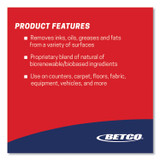 BETCO CORPORATION 2175500 Green Earth Natural Degreaser, Mild Scent, 55 gal Drum