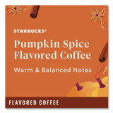 STARBUCKS COFFEE COMPANY 12412028 Pumpkin Spice Coffee K-Cup, 22/Box