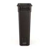 SUNCAST CORPORATION Commercial® TCNH2030BK 23 Gallon Resin Slim Trash Can, Plastic, Black