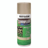 RUST-OLEUM CORPORATION 339004 Camouflage Spray Paint, Flat Sand, 12 oz Aerosol Can