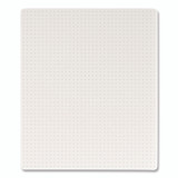 DEFLECTO CORPORATION CM1K442FOCB OceanMat Carpet Chair Mat for Flat Pile Carpeted Floors, Rectangular, Straight Edges, 46" x 60", Clear