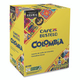 KEURIG DR PEPPER Café Bustelo 6107CT 100 Percent Colombian K-Cups, 96/Carton
