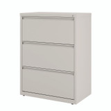 ALERA HLF3041LG Lateral File, 3 Legal/Letter-Size File Drawers, Light Gray, 30" x 18.62" x 40.25"